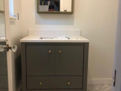 New Bathroom Cabinet Installation Services